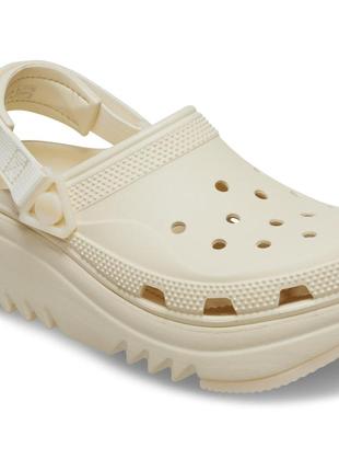 Кроксы на платформе кремовые ванильные crocs hiker xscape vanilla w6 w7 w8 w9 w106 фото