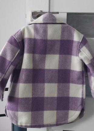 Дитяче пальто-рубашка primark 3-4 роки2 фото