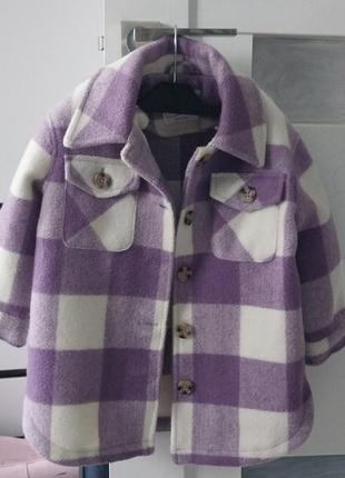 Детское пальто-рубашка primark 3-4 года