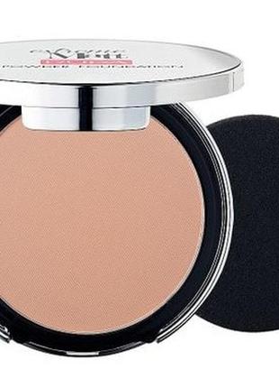 Компактна пудра-основа для обличчя pupa extreme matt powder foundation spf 20 050 sand, 11 г