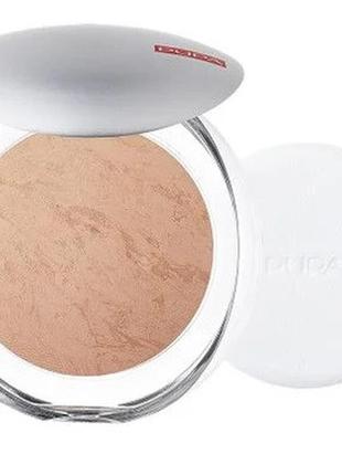 Компактна запечена пудра для обличчя pupa luminys silky baked face powder 06 biscuit, 9 г