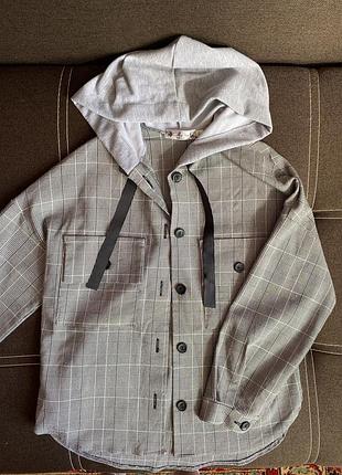 Рубашка с капюшоном