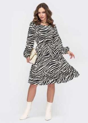 Оригінальна сукня з леопардовим принтом від next, 16