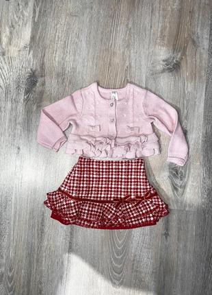 Стильний костюмчик для маленьких леді🌸18-24 міс
