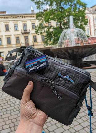 Patagonia bag с патчем, сумка борсетка патагония через плечо купить подростковая grey