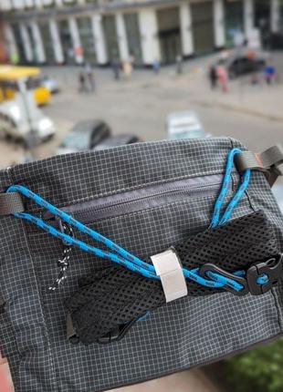 Patagonia bag з патчем, сумка барсетка патагонія через плече купити підліткова grey4 фото