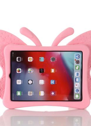 Дитячий чохол для apple ipad 10, 2022 (10.9 дюйма) метелик, pink2 фото