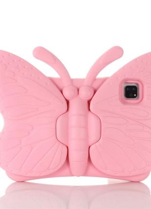 Дитячий чохол для apple ipad 10, 2022 (10.9 дюйма) метелик, pink