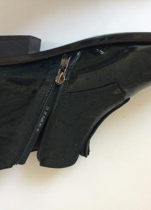 Женские демисезонные кожаные ботинки на полную ножку brocoli6 фото