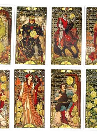 Карты таро арт нуво (art nouveau tarot)4 фото