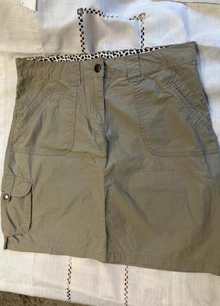 Юбка с карманами