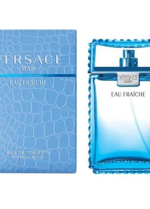 Мужская туалетная вода versace man eau fraiche 100 ml1 фото