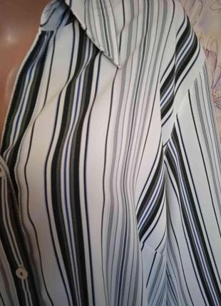 Рубашка блуза женская.креп шифон! обг 1304 фото