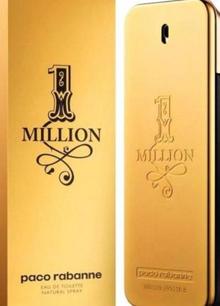 Мужская туалетная вода 1 million paco rabanne 100 ml1 фото