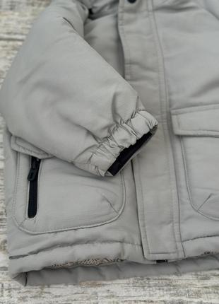 Zara куртка детская. зима. 12-18 мес, 86 см4 фото