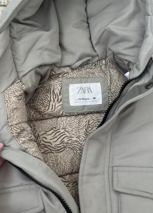 Zara куртка детская. зима. 12-18 мес, 86 см2 фото