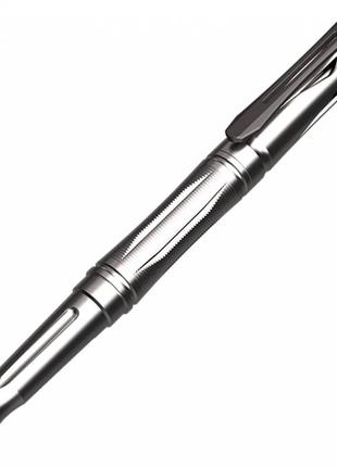 Титановая ручка с вольфрамовым стеклобоем nitecore ntp20