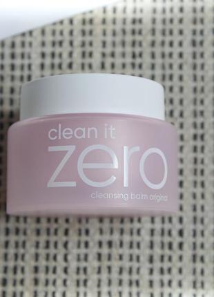 Banila co clean it zero cleansing balm original гідрофільний бальзам1 фото