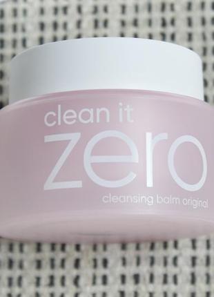 Banila co clean it zero cleansing balm original гідрофільний бальзам3 фото