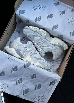 Жіночі кросівки new balance 9060 gray beige