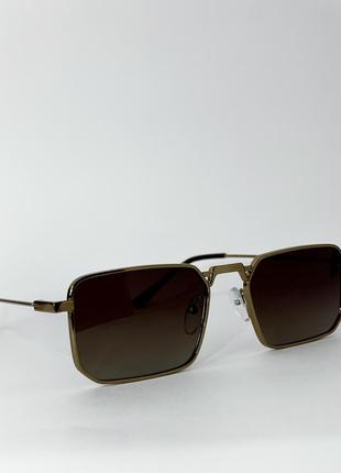 Солнцезащитные очки коричневая линза 2024 глазки2 фото