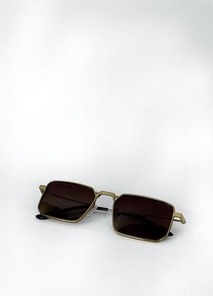 Солнцезащитные очки коричневая линза 2024 глазки4 фото