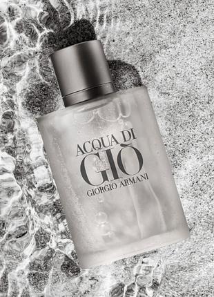 Чоловіча туалетна вода giorgio armani acqua di gio 100 ml5 фото