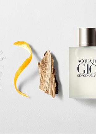 Чоловіча туалетна вода giorgio armani acqua di gio 100 ml3 фото