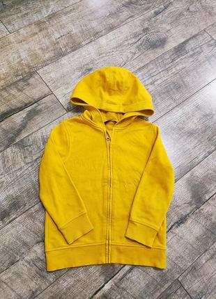 Толстовка, кофта на блискавці з капюшоном, худі, george, р. 104-110, 4-5 роки