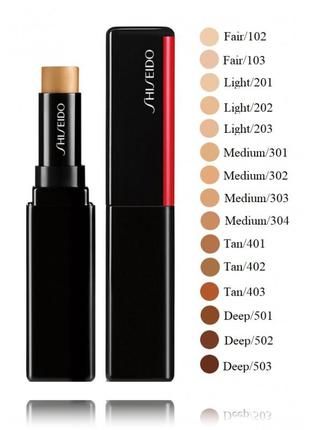 Консилер 103 fair/très clair shiseido коректор synchro skin correcting gelstick concealer коректор10 фото