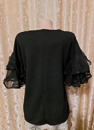 💖💖💖красивая женская кофта, блузка с пышными рукавами v by very💖💖💖8 фото