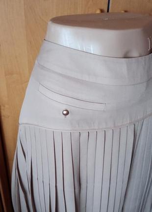 Шикарная плиссированная  юбка р. 14 reiss6 фото