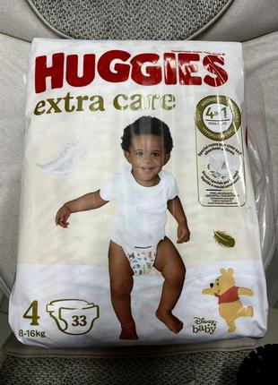 Haggies extra care 4 (33 шт)