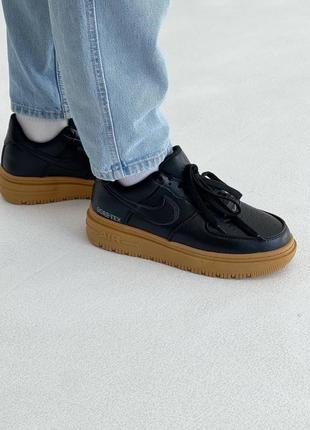 Кроссовки nike af low термо gore tex black6 фото