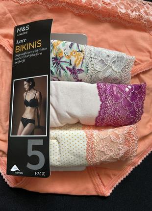 Трусики marks&spencer lace bikinis 18 /463 фото