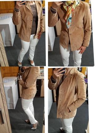Стильный замшевый пиджак/жакет, tcm tchibo , p. 8-102 фото