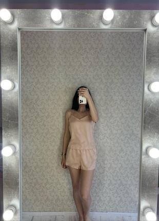 Шелковая женская пижама2 фото