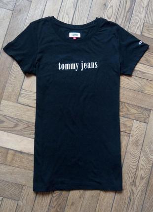 Женская футболка tommy hilfiger jeans  essential2 фото