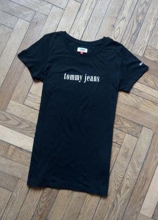 Женская футболка tommy hilfiger jeans  essential6 фото