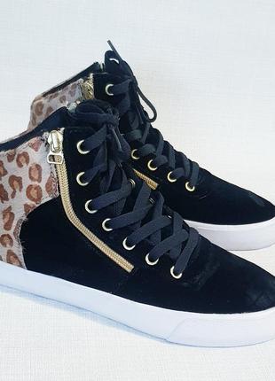 Кеды пробки валюр и кожа пони supra 38 размер