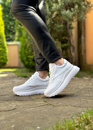 Жіночі кросівки натуральна шкіра