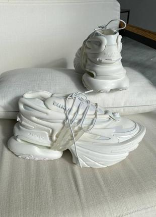 Кросівки balmain unicorn low-top white7 фото