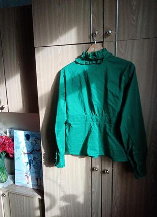 Блуза от zara woman. 💚3 фото