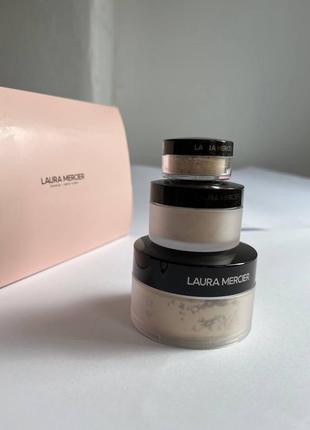 Розсипчаста пудра laura mercier translucent loose setting powder2 фото