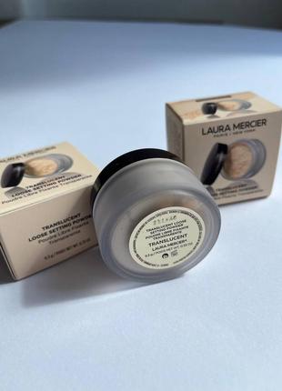 Рассыпчатая пудра  laura mercier translucent loose setting powder5 фото