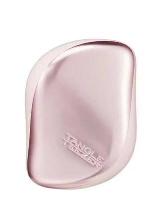 Щітка для волосся tangle teezer compact styler pink matte chrome1 фото