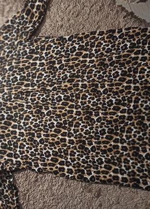 Леопардовое платье вискоза10 фото