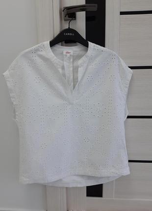 Женская блуза с коротким рукавом s.oliver1 фото
