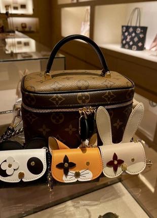 Преміальна бежева сумка монограма канва шкіра louis vuitton2 фото