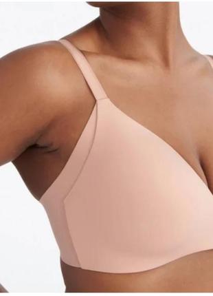 Безшовний бюстгальтер без кісточок knix wingwoman contour bra peony pink 42 фото